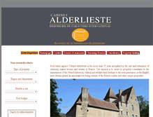 Tablet Screenshot of cabinetalderlieste.com